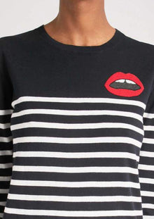 Markus Lupfer Lara Lip Natalie Jumper - Breton Stripe