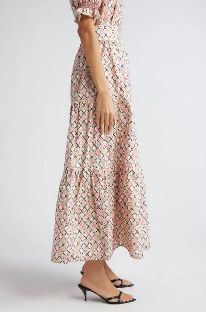 Loretta Caponi Nuvola Skirt - Pergola Of Roses