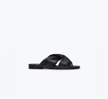 Frēda Salvador Carlota Twist Sandal - Black Calf
