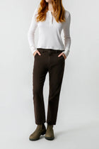 AMO Easy Trouser - Espresso