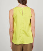 Psophia Cotton Bow Top - Lemon