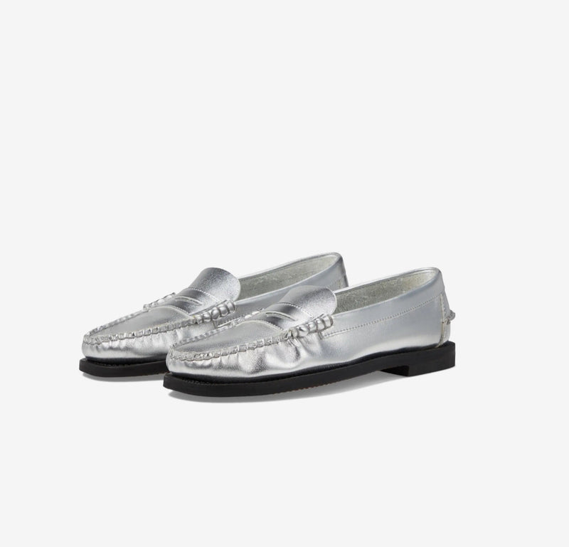 Sebago Dan Metallic Penny Loafers