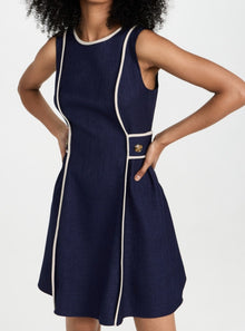 Shoshanna Samara Dress - Navy