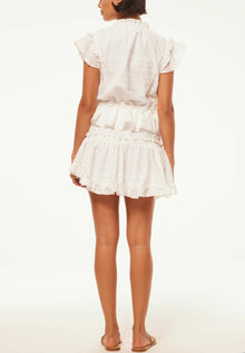 MISA Iliana Dress - White