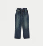 Moussy Vintage Ortega Wide Straight - 113 Dark Blue