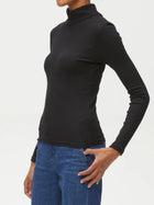 Michael Stars Bell Turtleneck- Black