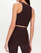 The Upside Peached 25” High Midi Pant - Brown