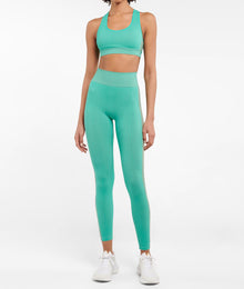 The Upside Ribbed Seamless Midi Pant - Green