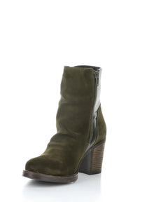 Bos & Co BIBOS Round Toe Boots - Olive