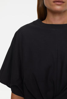 Closed Jersey Wrap Dress - Black