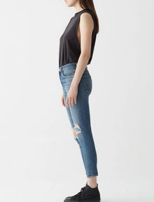 AGOLDE Sophie High Rise Skinny Crop - Spite