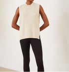 Ragdoll LA Cashmere Vest - Bone
