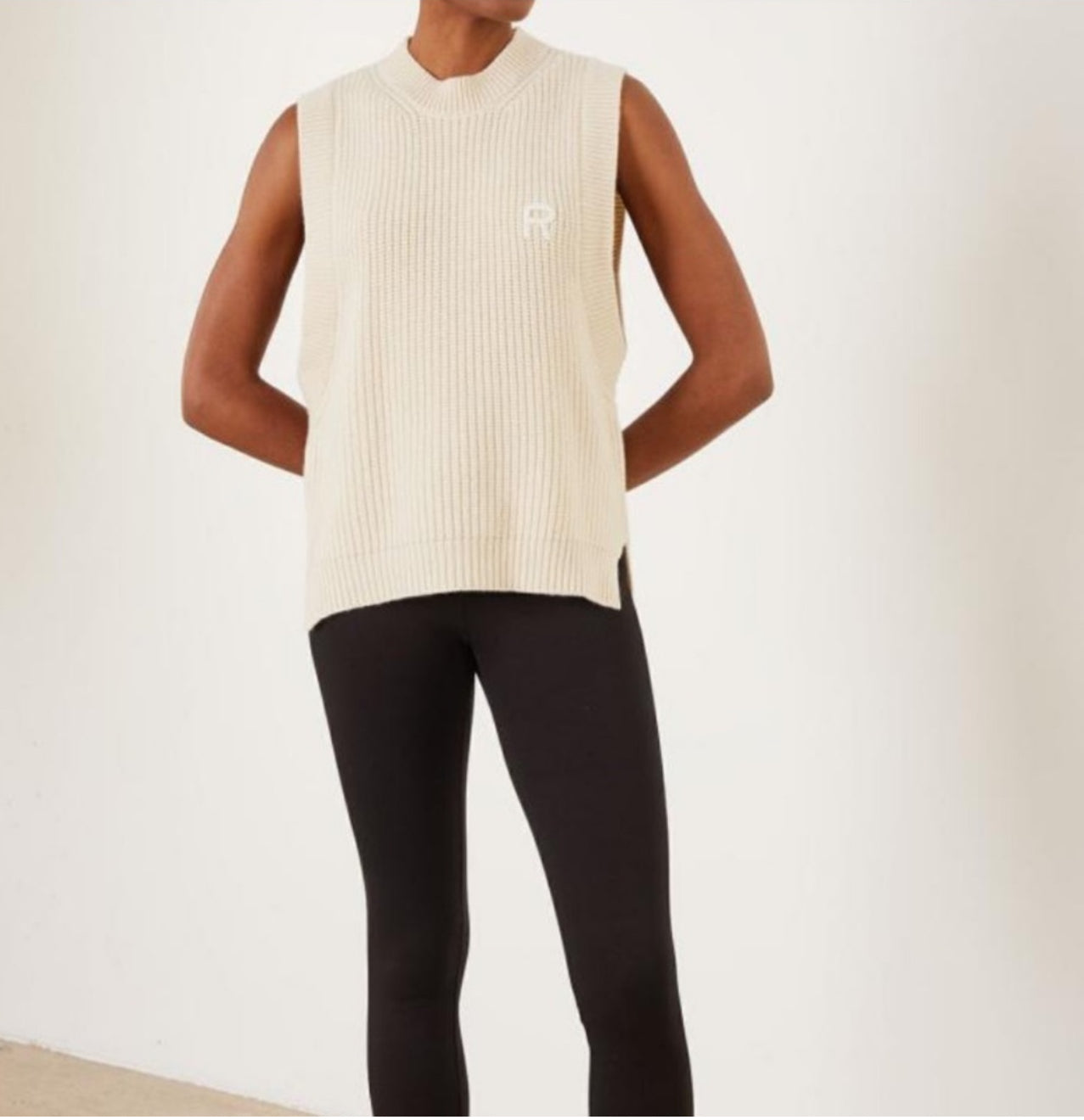 Ragdoll LA Cashmere Vest - Bone