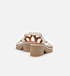 Clergerie Calixa Platform Sandal - Cream