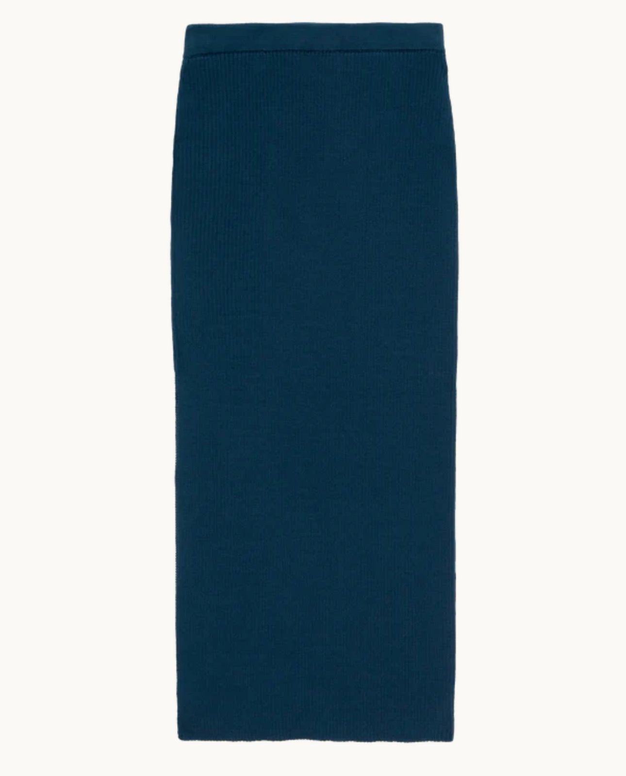 Nation Ltd Zio Maxi Skirt With Side Slit - Azure