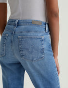 AG Jeans Mari Crop Mid-Rise Slim Straight - Central Coast