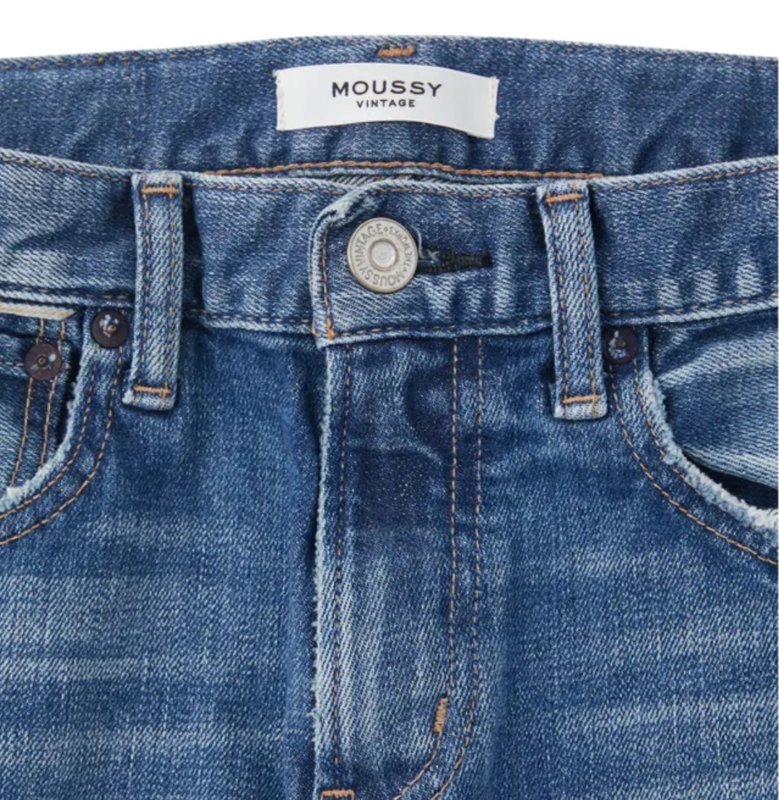 Moussy Vintage Beechwood Skinny Jeans - Blue