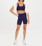 The Upside Peached Jade Bra - Navy