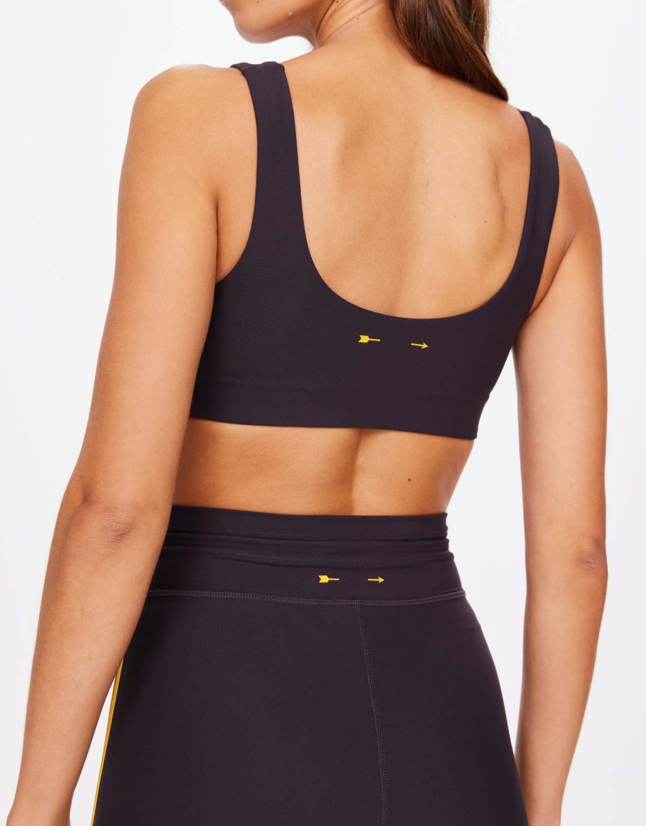 The Upside Beaufort Harley Scoop Bra - Licorice
