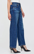 Moussy Vintage Espanola Wide Straight - 110 Blue