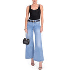 Frame Le Palazzo Crop Jeans - Colorado