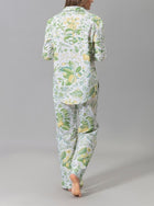 Matouk Luca Pajama Set - Pomegranate Citrus