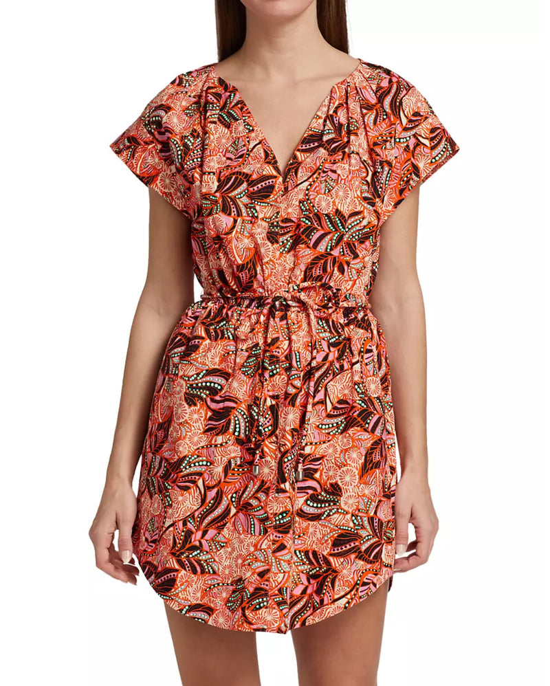 A.L.C. Alice Floral Print Mini Dress