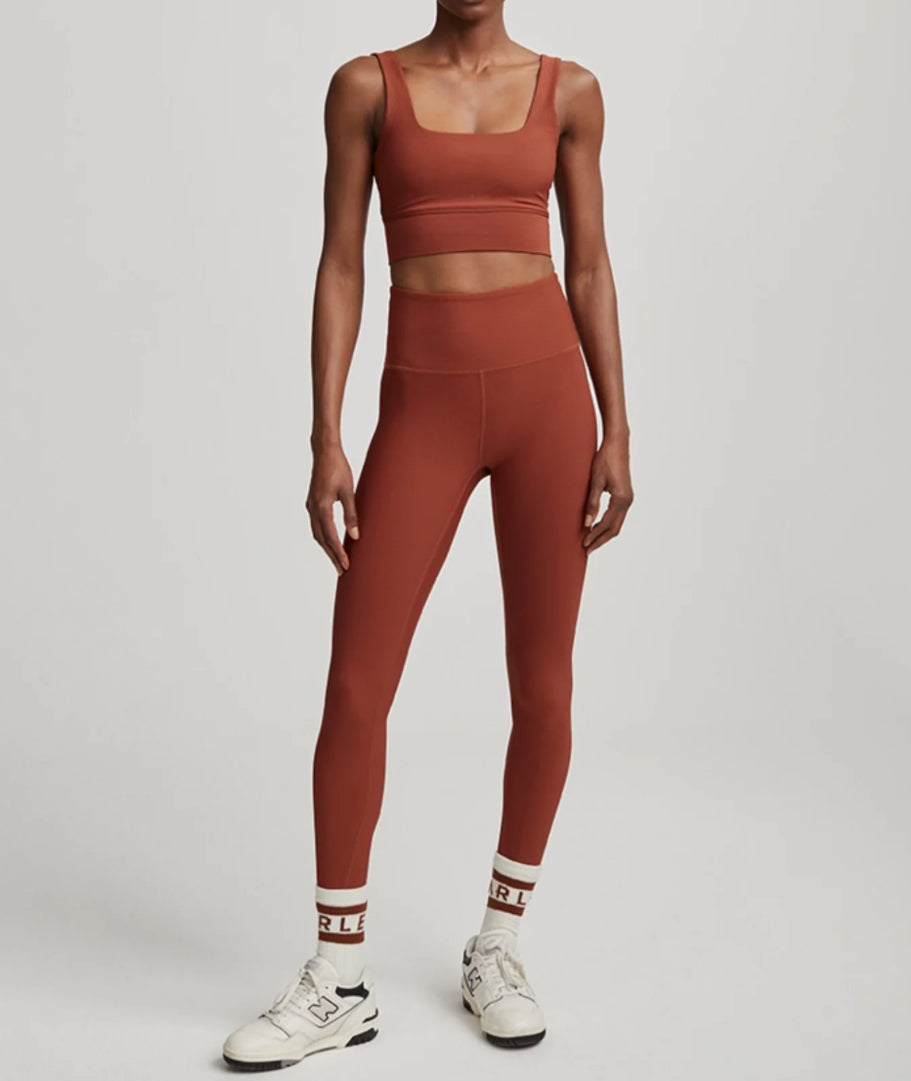 Varley Let’s Move High Rise Legging 25" - Paprika