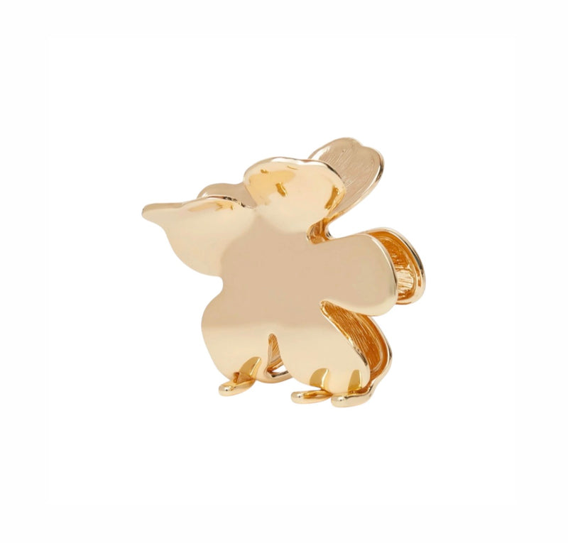 Lele Sadoughi Lily Claw Clip - Gold