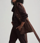 Varley Lanville Reversible Gilet - Chestnut/Coffee Bean