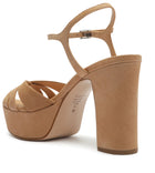 Schutz Keefa Heel - Honey Beige