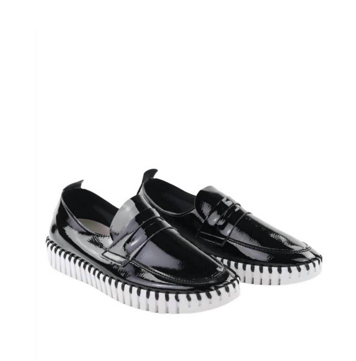 Ilse Jacobsen Tulip Shoe - Black Patent