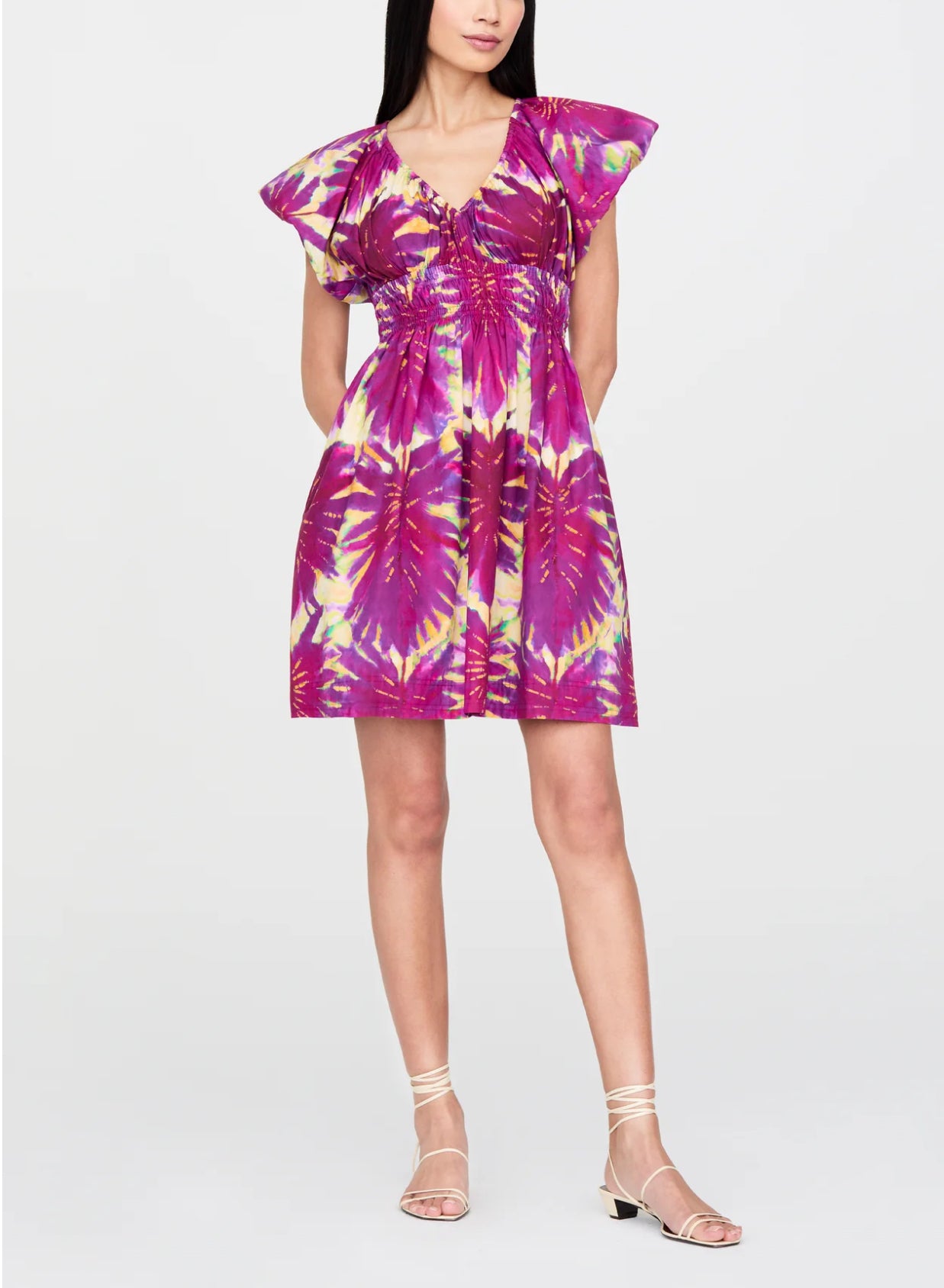Marie Oliver Emilia Dress - Boysenberry