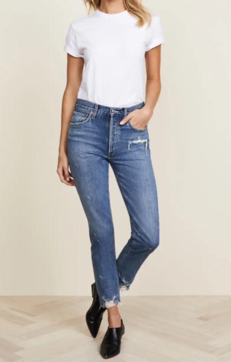 AGOLDE Jamie High Rise Classic Jeans - Grade