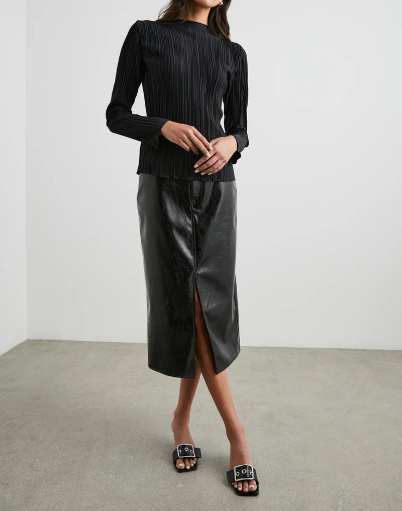 Rails Norma Skirt - Black Patent