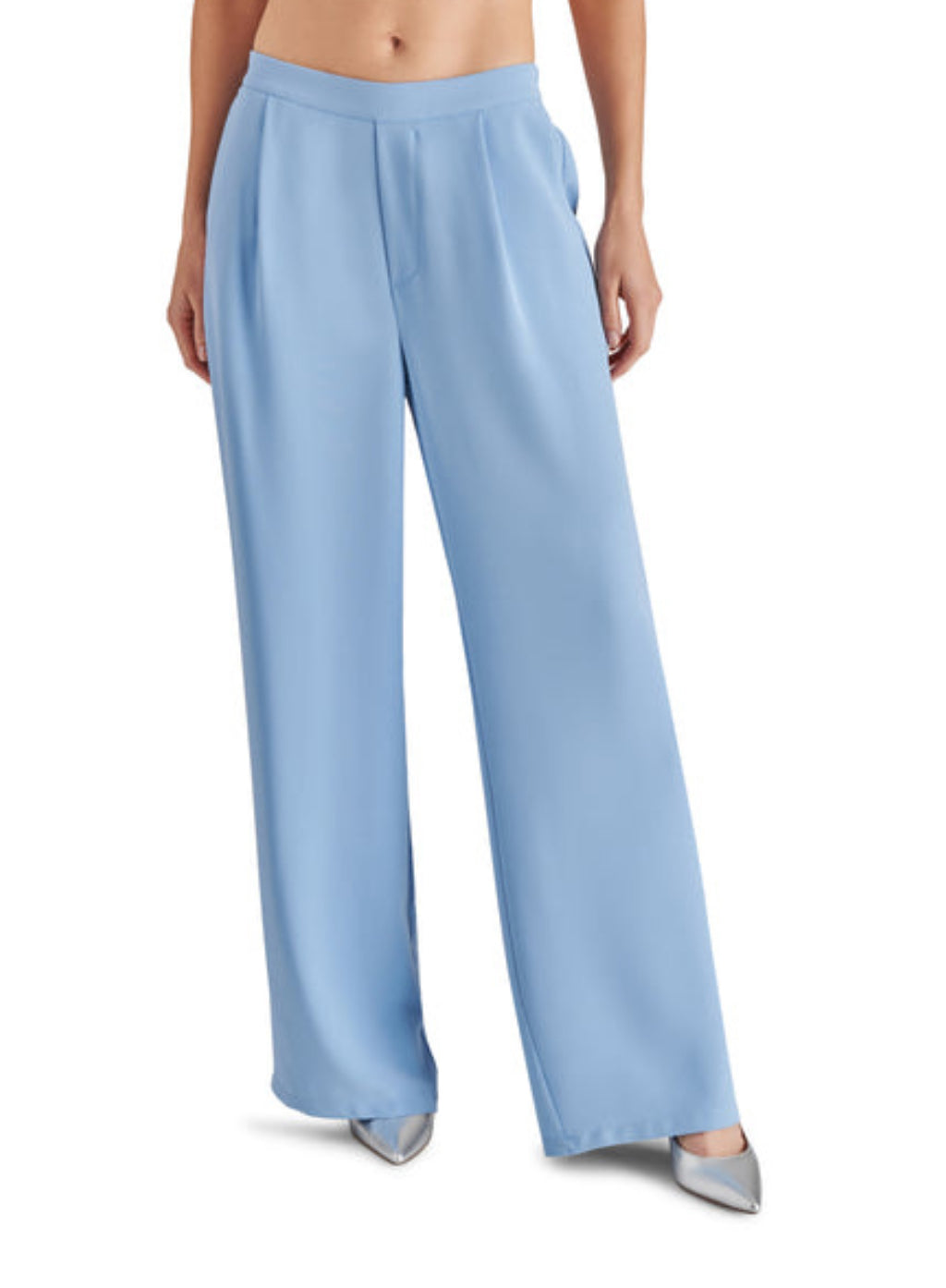 Steve Madden Payton Wide Leg Pants - Endless Sky