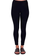 Elaine Kim Tech Stretch Cropped Side Zip Leggings - Ita - Black