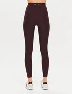 The Upside Peached 25” High Midi Pant - Brown