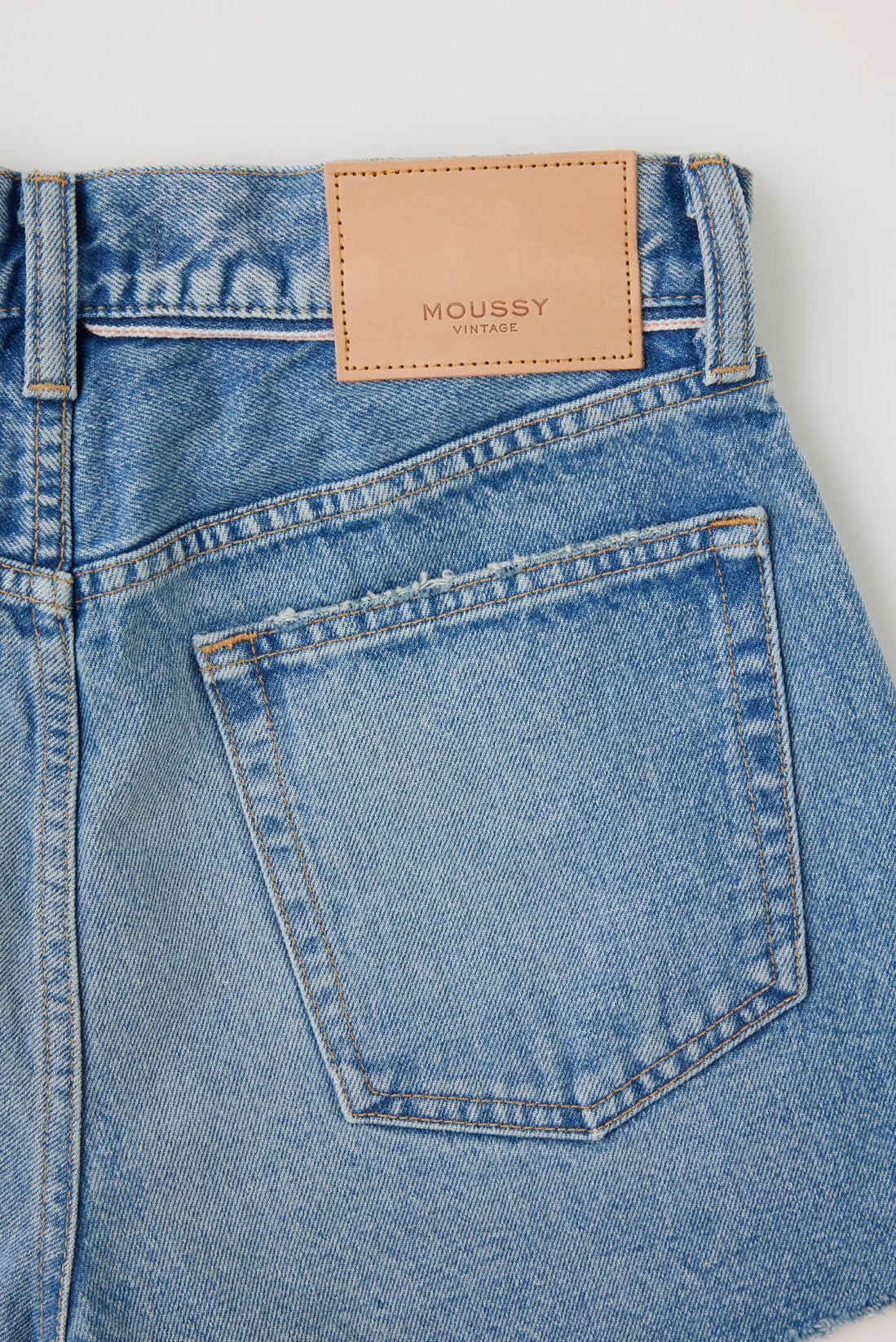 Moussy Vintage Troppard Shorts - Light Blue
