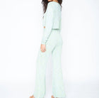 Callahan Knitwear Cara Cardi - Glacier Lake Space Dye