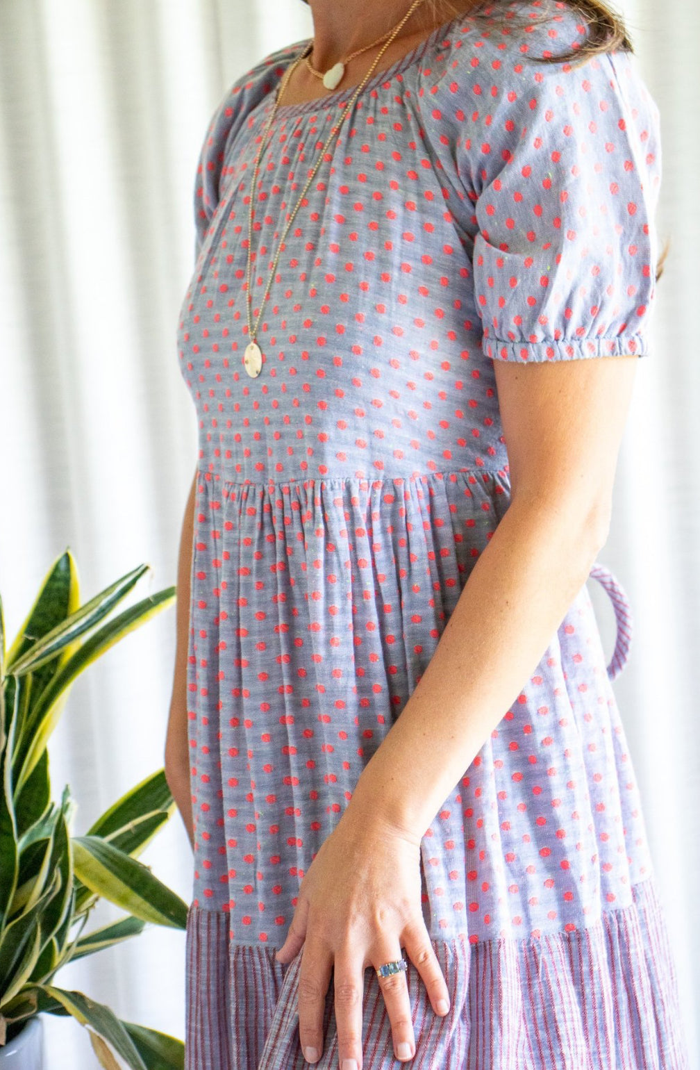ace&jig Noah Dress - Dot Textile