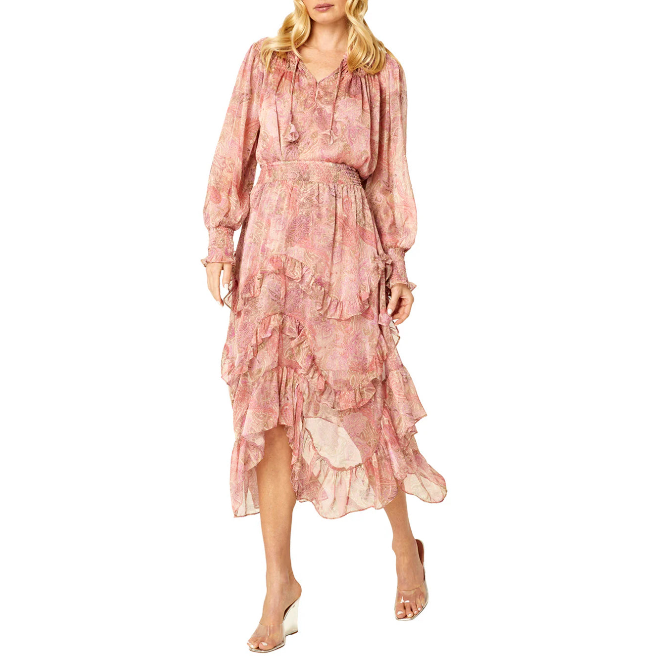 MISA Demeter Skirt - Muted Paisley