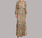Sabina Musayev Lush Skirt - Peach Print