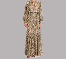 Sabina Musayev Lush Skirt - Peach Print