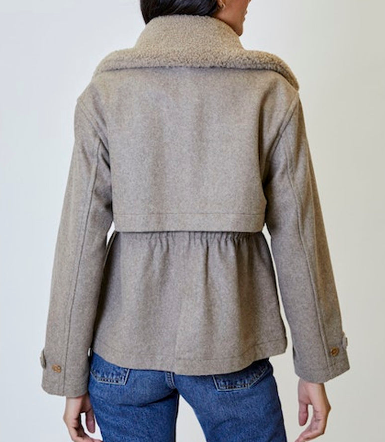 dh New York Addie Jacket - Fawn Combo