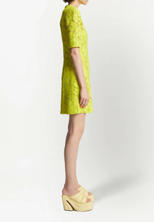 Proenza Schouler Lace Dress - Citron