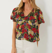 The Great. The Ponder Top - Hidden Garden Floral