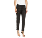 ATM Stretch Sparkle Classic Slim Pants - Black