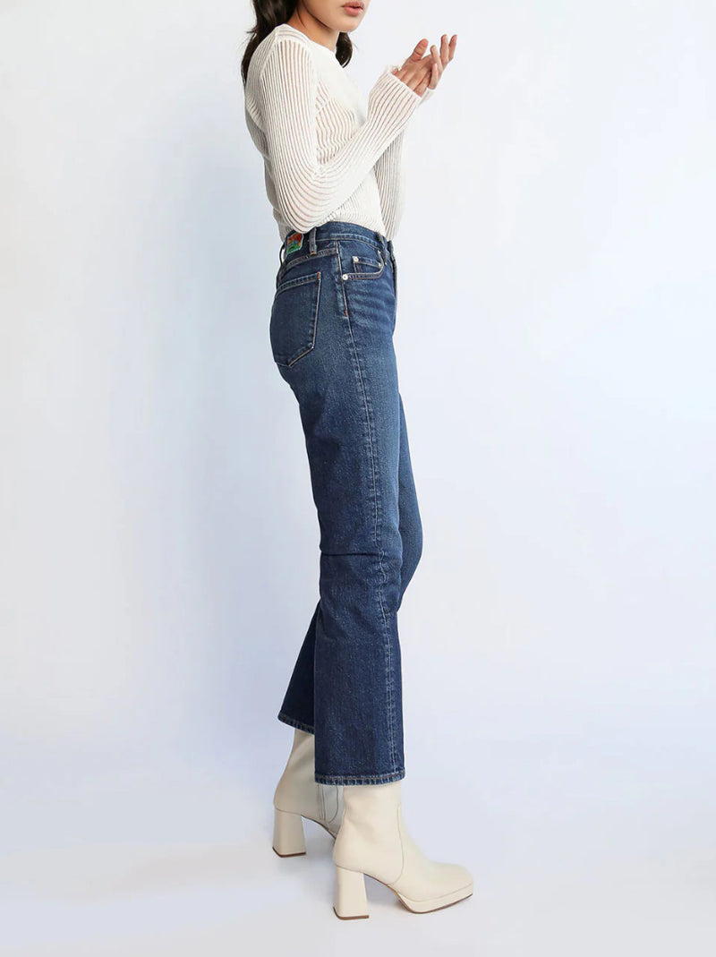 DAILY BLUE Manya Classic Straight Leg Jeans - Legacy