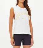 The Upside Dawson Logo Tank Top - White